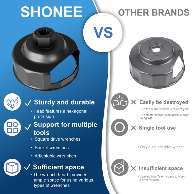 Shonee Oil Change Kit for Harley Tool, Oil Filter Wrench, Oil Funnels Set, Motorcycle Primary Case Oil Funnel, 50PCS 11105 Drain Plug O-Ring for Harley Davidson Accessories - Image 5